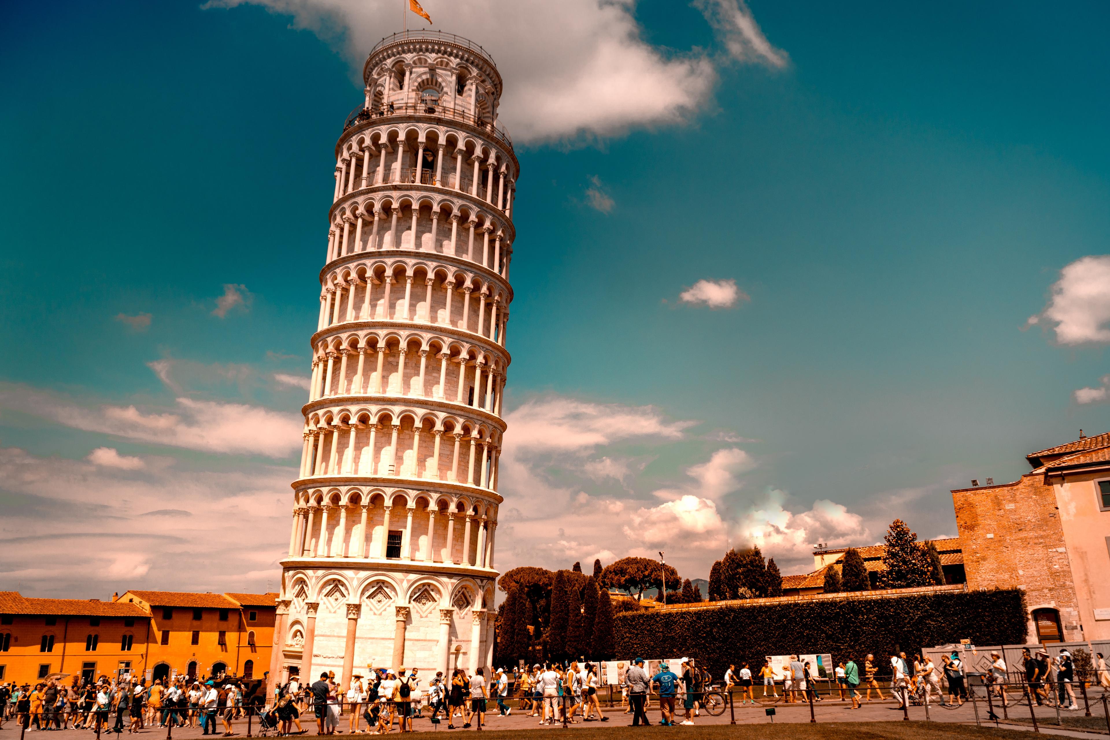 Leaning tower of Pisa is a beautiful imperfect structure